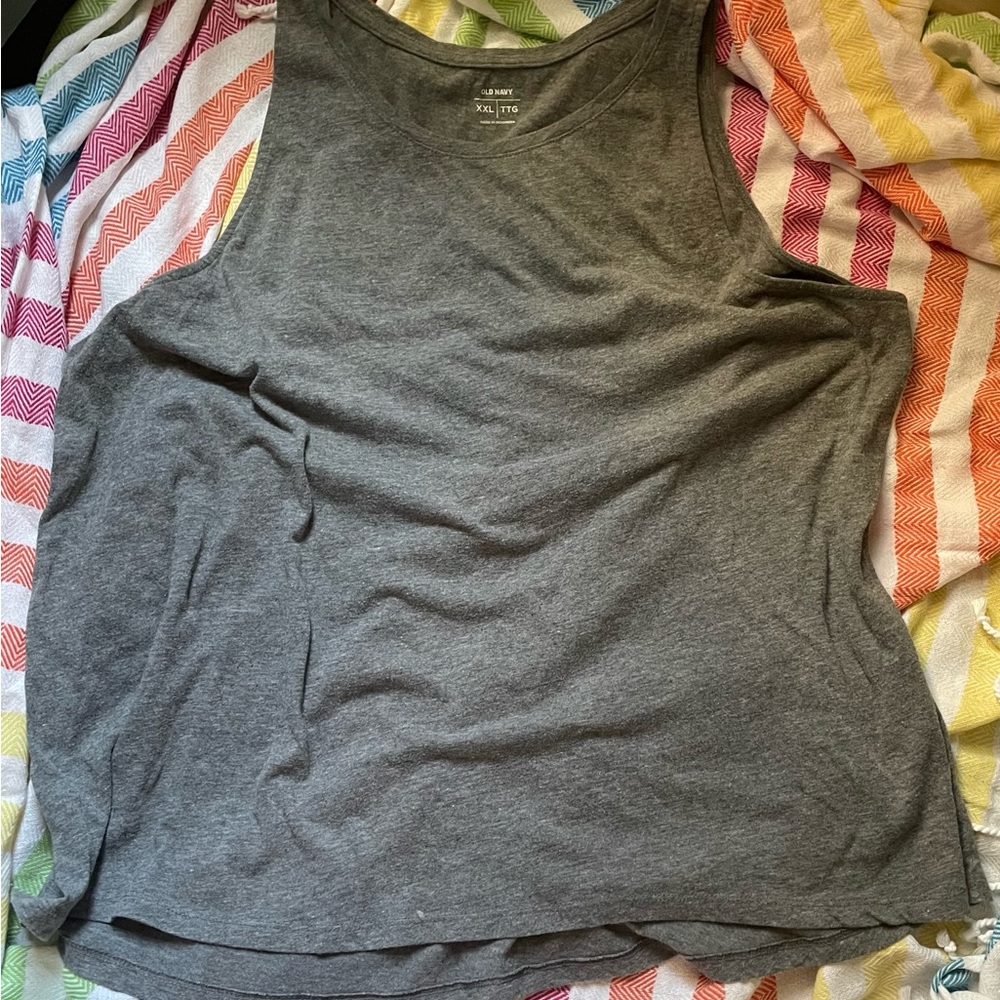 Old Navy Charcoal Tank Top